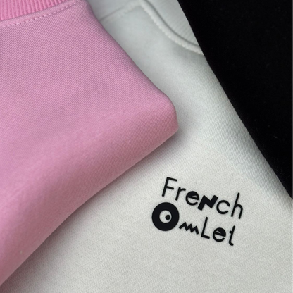 Blah Blah Unisex Sweatshirt White