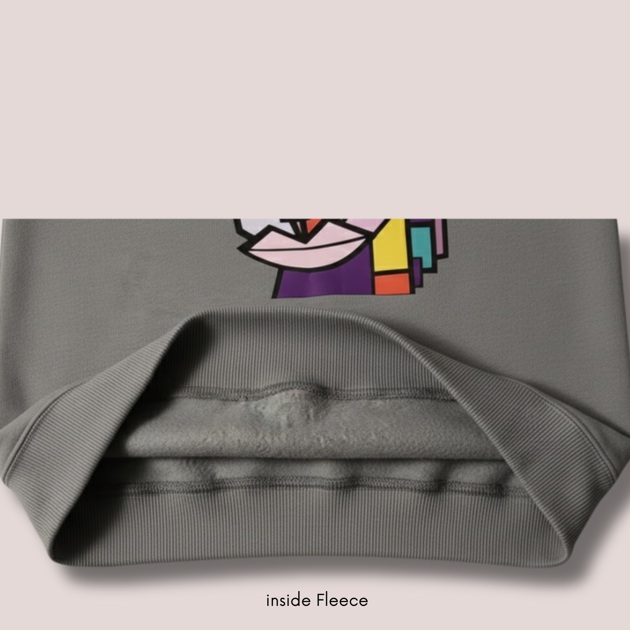 BLOCKHEAD GREY UNISEX SWEATSHIRT