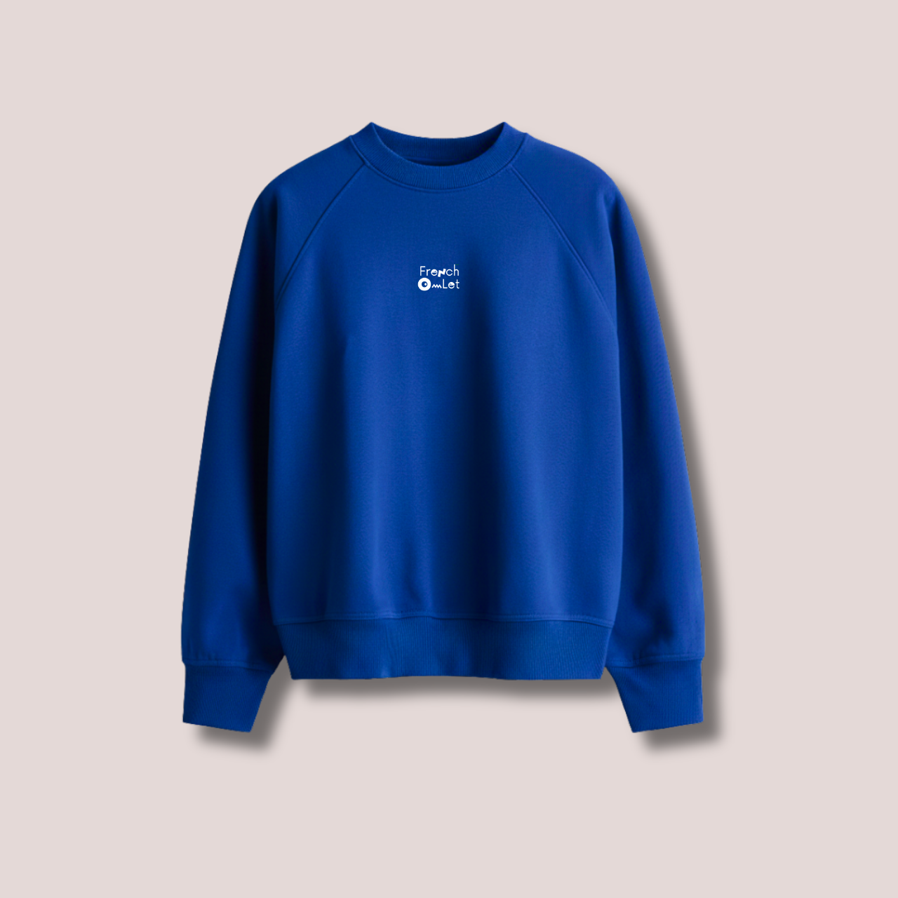 SOLID OVERSIZED SWEATSHIRT IN BLUE