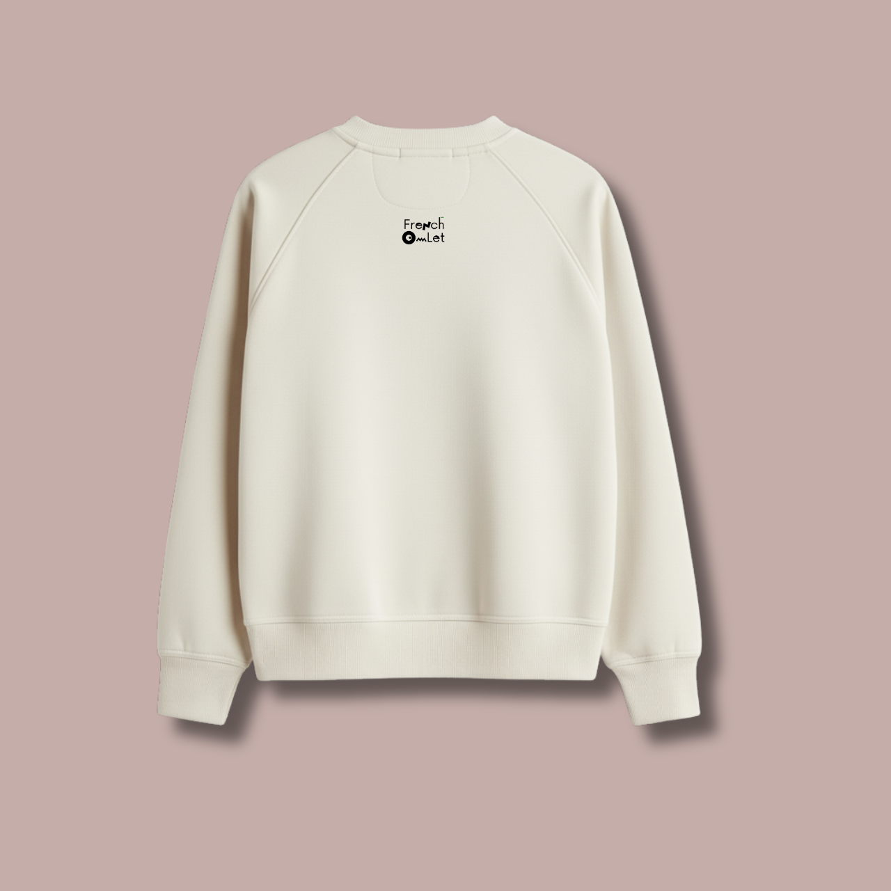 Blah Blah Unisex Sweatshirt White