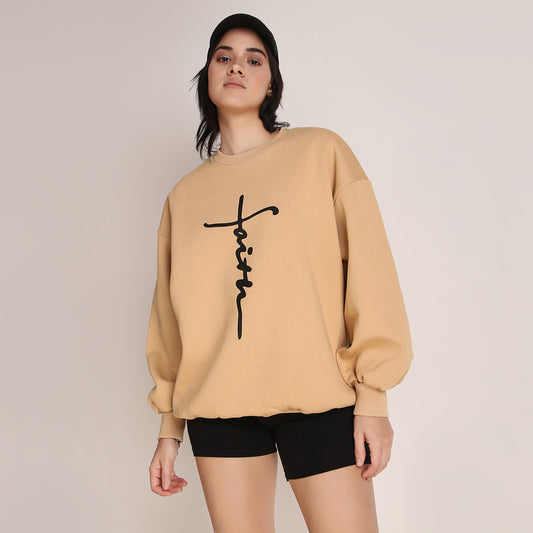 Faith Oversized Sweatshirt