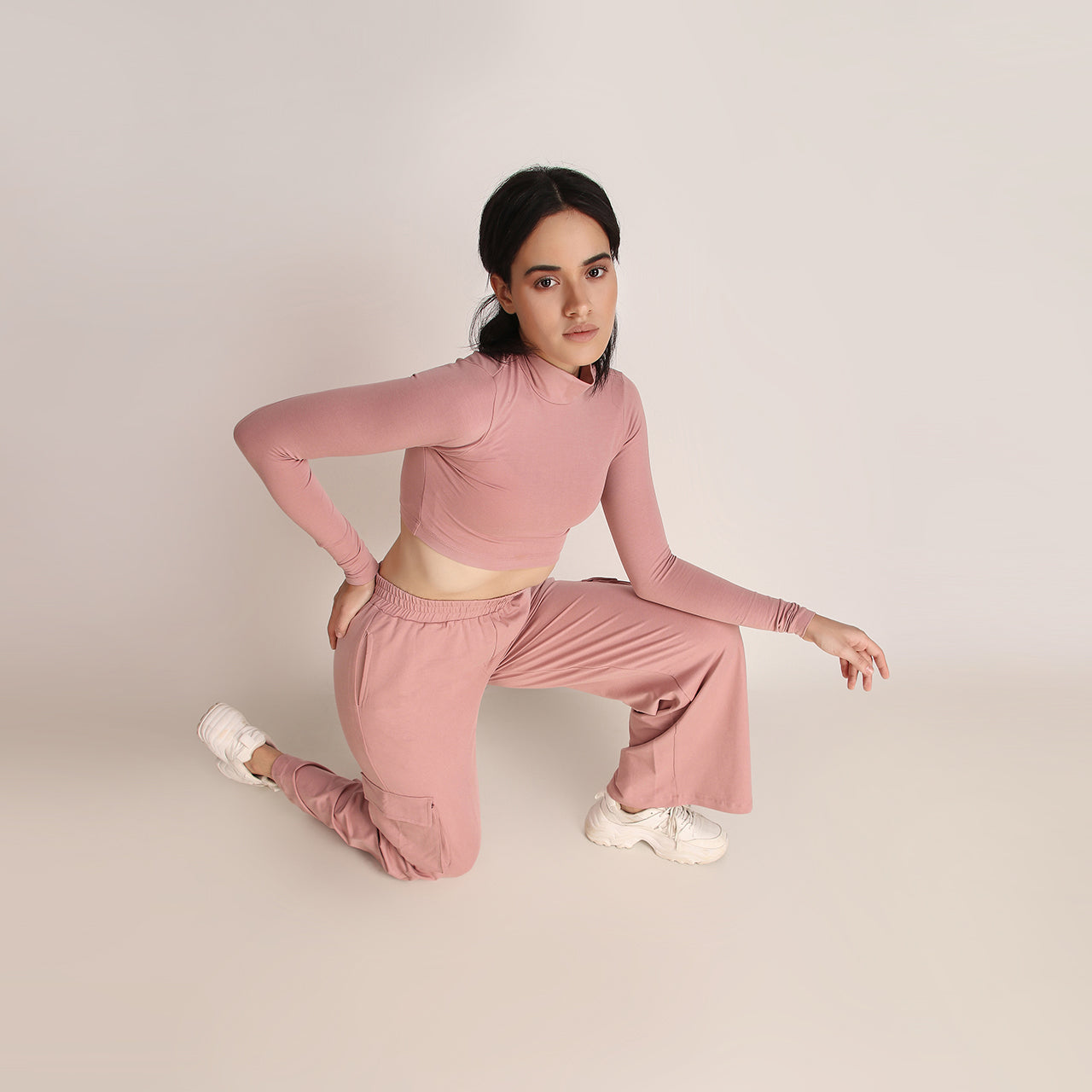 Sobo Co-ord In Pink