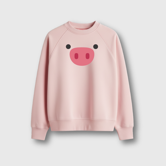 PIGGY DRIP PINK UNISEX SWEATSHIRT