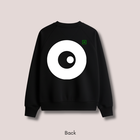 SIGNATURE BLACK SWEATSHIRT