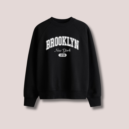 Brooklyn NewYork Sweatshirt In Black